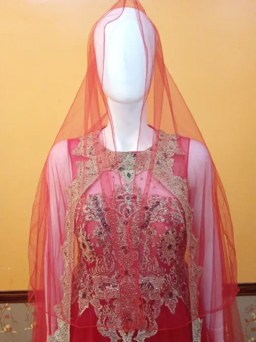 Robe soirée sari hindi
