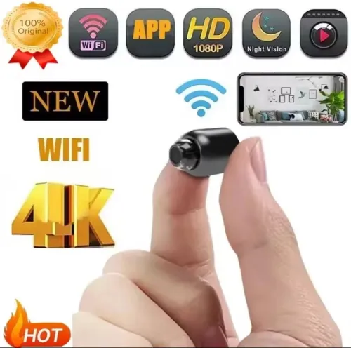 Mini camera wifi du surveillance 1080  خيانة مكانش مع أصغر كاميرا مراقبة