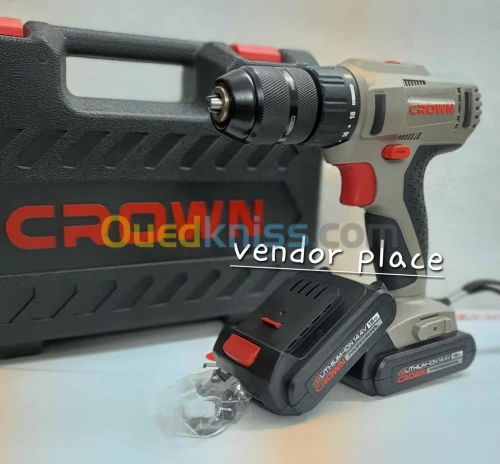 Visseuse Crown 14,4v double batterie 
