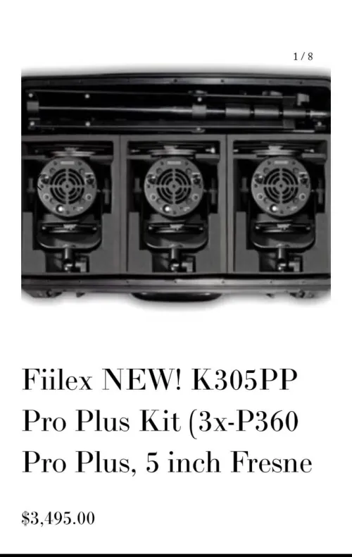 لأهل الإحتراف ومحبي التصوير  Fiilex k301 regroupe 3 projector vennue de france