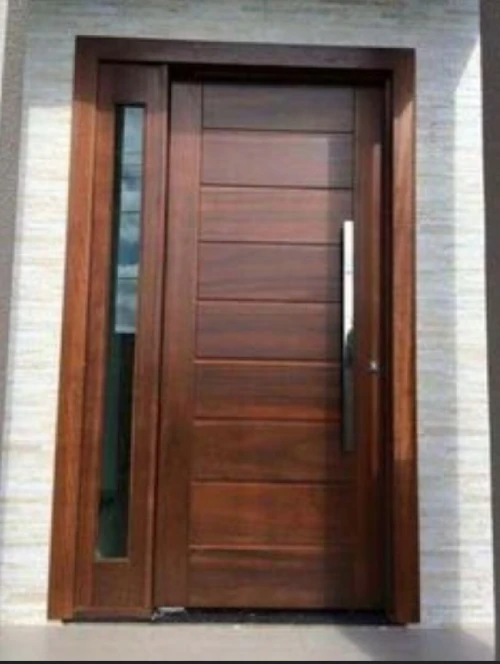 Porte d'entrée en style moderne 
