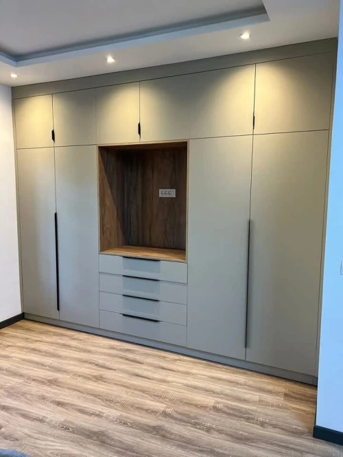 Dressing et cuisine en MDF sur mesure