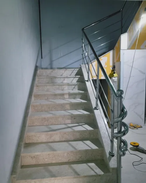 Rampe d escalier et balcons inox 
