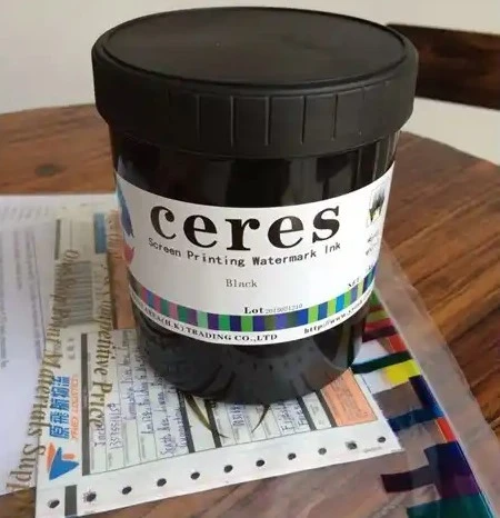 Ceres watermark Encre de Filigrane pour L'impression Offset Noir