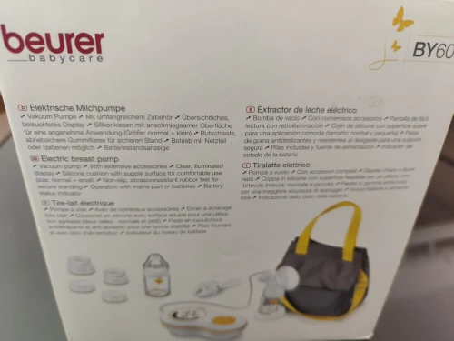 Tire lait beurer BY60
