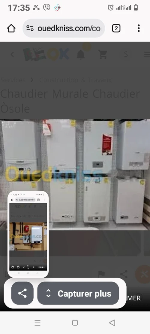 Réparation chaudière murale et chaudière au sol