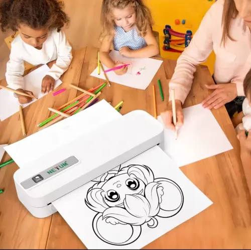 طابعة حرارية محمولة NETUM A4 Portable therma printer