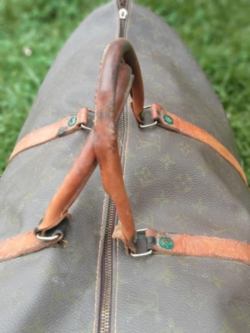 sac de voyage louis Vuitton original  a restaurer 