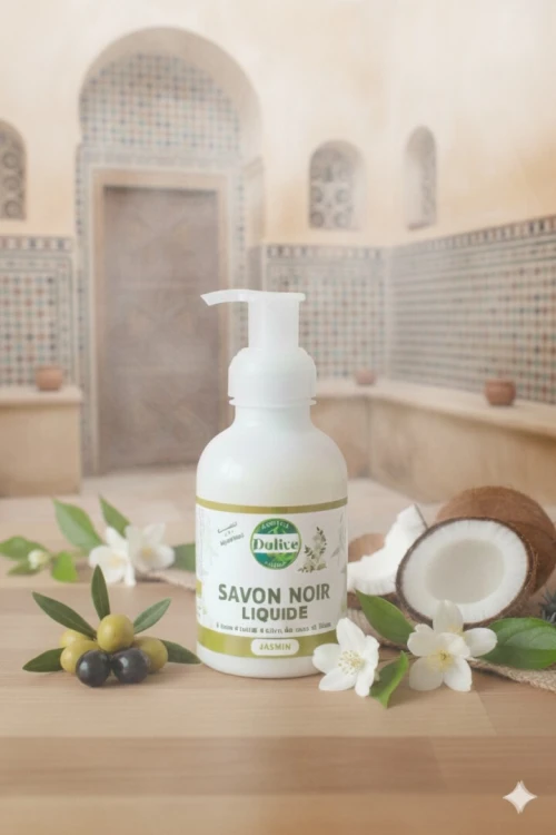 Savon noir liquide