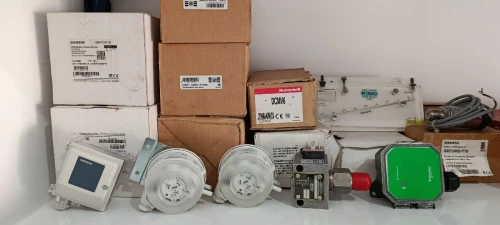 Pressostat d'air 0-10v différentiel siemens