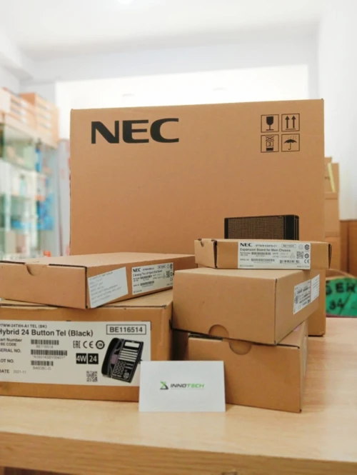 standard téléphonique hybrid NEC SL 2100  ( analogique / VoIP ) PBX réseau informatique 
