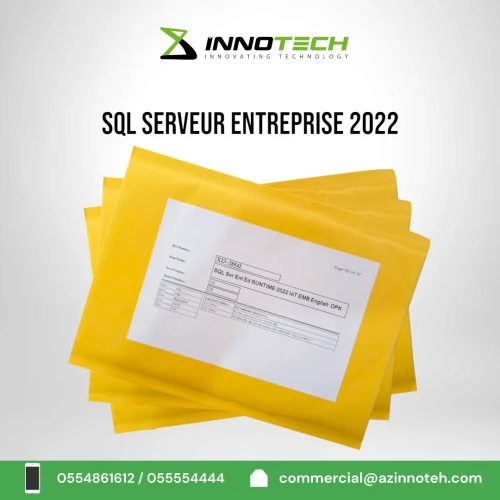 MICROSOFT SQL SERVER 2019 / 2022 ENTREPRISE ET STANDARD  informatique MICROSOFT