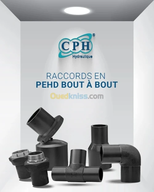 RACCORDS EN PEHD BOUT À BOUT