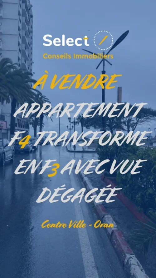 Vente Appartement F3 Oran Oran