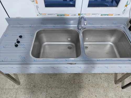Plonge INOX 2 bacs