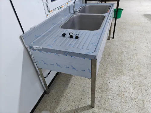 Plonge INOX 2 bacs