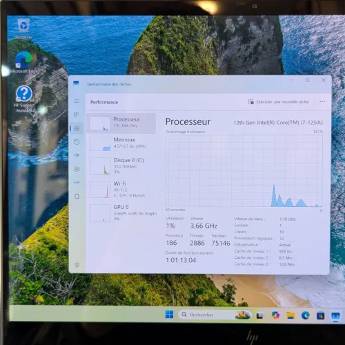 HP ENVY 14 I7 12TH 16GB 512 SSD 14 FHD TACTILE X360