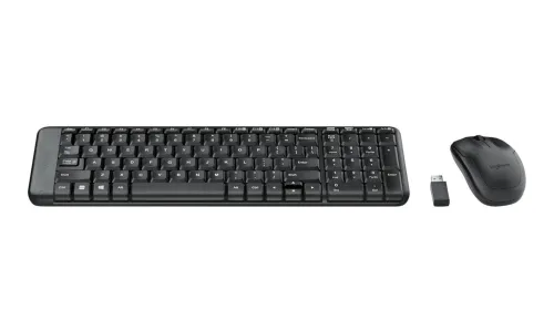 Combo Clavier Souris Logitech MK220 Sans Fil