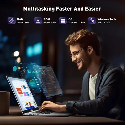 LAPTOP ACEMAGIC AX15 N97 RAM16GB SSD 512GB nvme 15.6FHD IPS