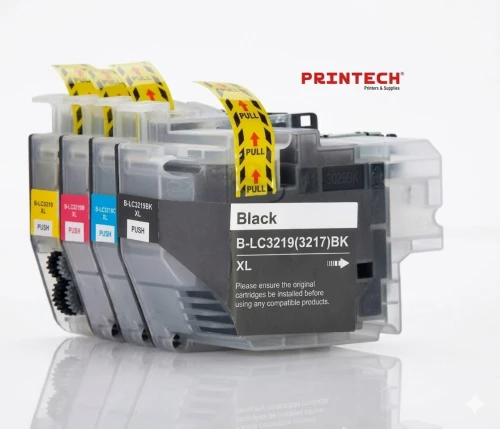 CARTOUCHE BROTHER LC 3217 3219 SC BK 129CRT PRINTECH