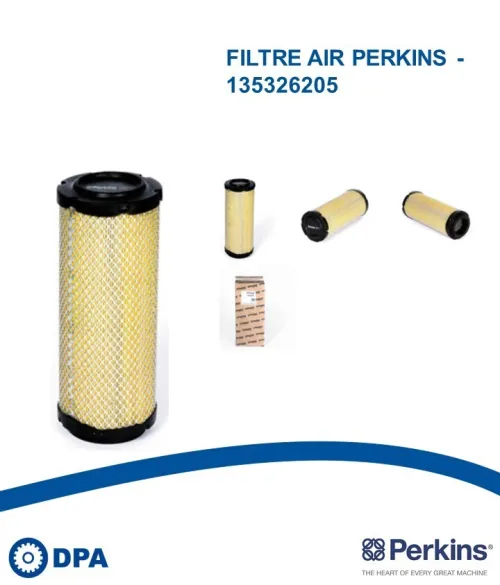 Pièces d'origine Perkins-Filtre à air