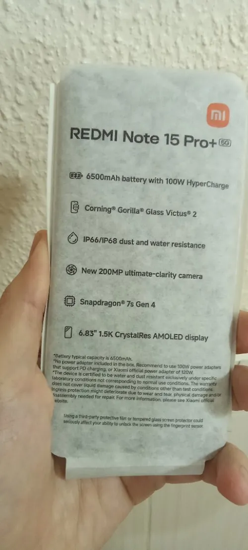 Redmi note 15 pro + Note pro+