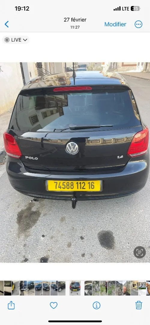 Volkswagen Polo 2012 Black et Silver