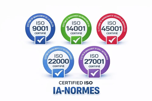 Certification ISO 9001 | ISO 14001 | ISO 45001 | ISO 22000 | ISO 27001