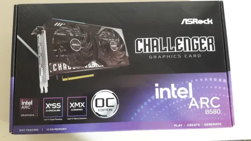 Intel arc b580 "Asrock"