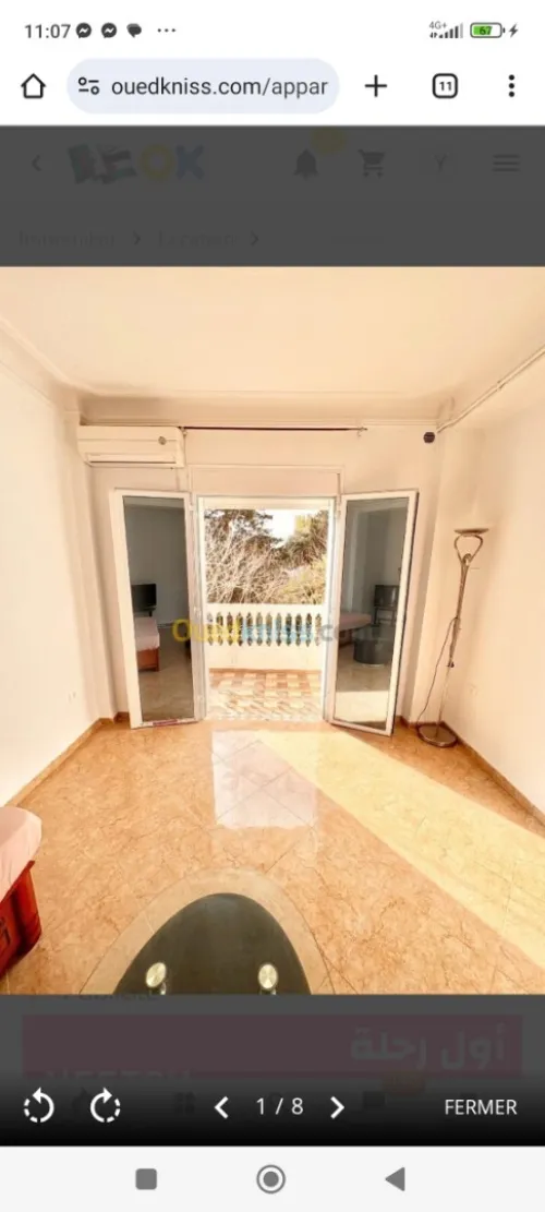 Location Appartement F3 Alger Hydra