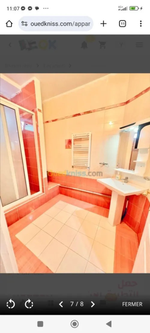 Location Appartement F3 Alger Hydra