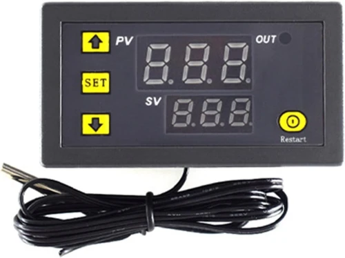 Thermostat de contrôle de température efficace W3230 - Contrôleur de température numérique
