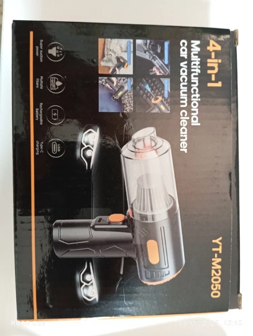 Mini Aspirateur & Souffleur À Main Sans Fil 4 En 1 1500mAh YT-M2050