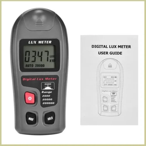 Luxmètre Professionnel 0 ~ 200,000 lux