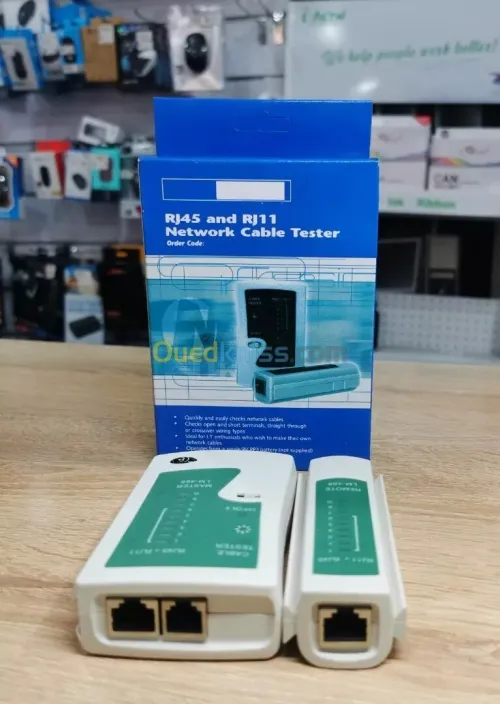 Testeur De Câble Réseaux RJ45 & RJ11