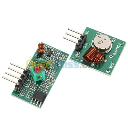 Modules emetteur et recepteur RF 433 MHz
