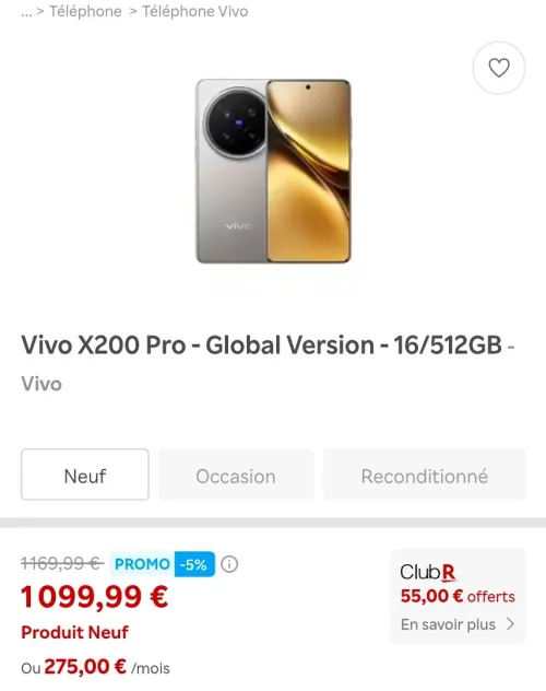 Vivo X200 pro