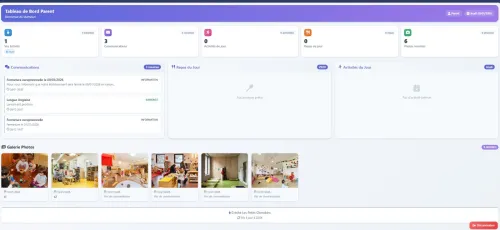 Site web pour écoles et crèches