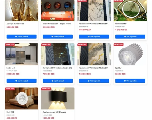 Site Web E-commerce