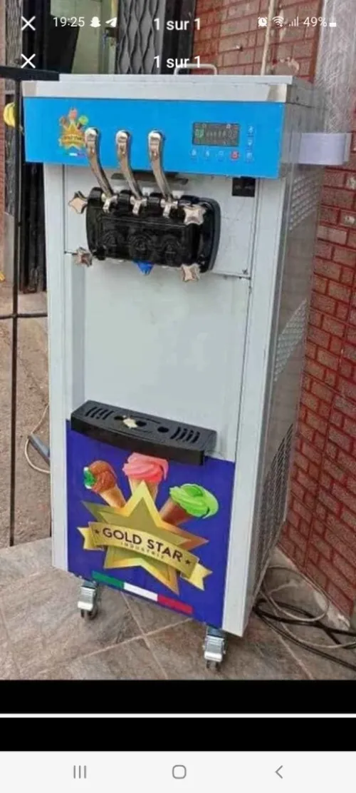 Machine glace