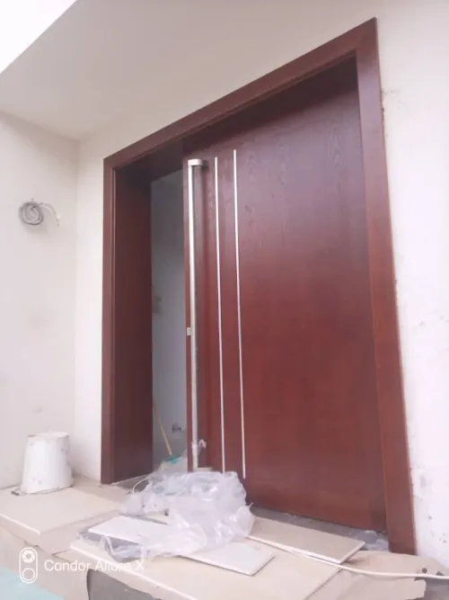 Porte d entrée a pivot