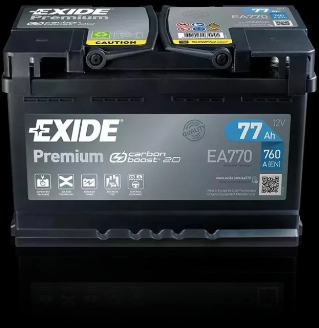 Batterie Exide 77AH Premium