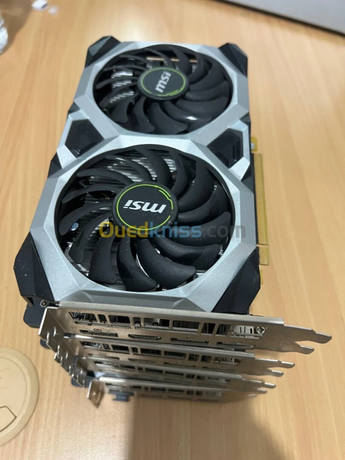 Carte graphique GeForce GTX 1660 Ti MSI 6Go OC