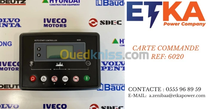 carte commande 6020