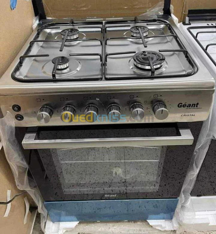 Cuisinière géant inox 4feux