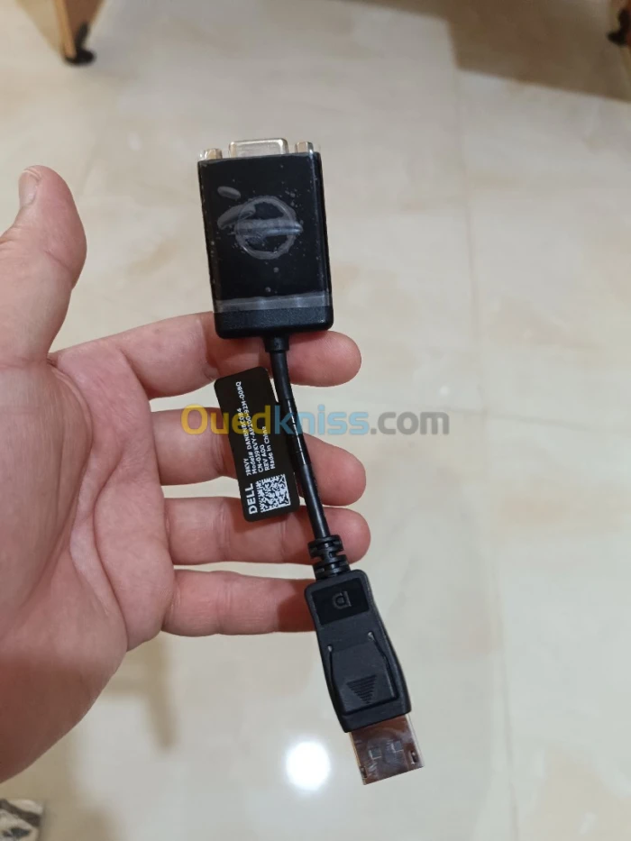 Dell Vga Display Port to DVI Video Dongle Adapter Cable