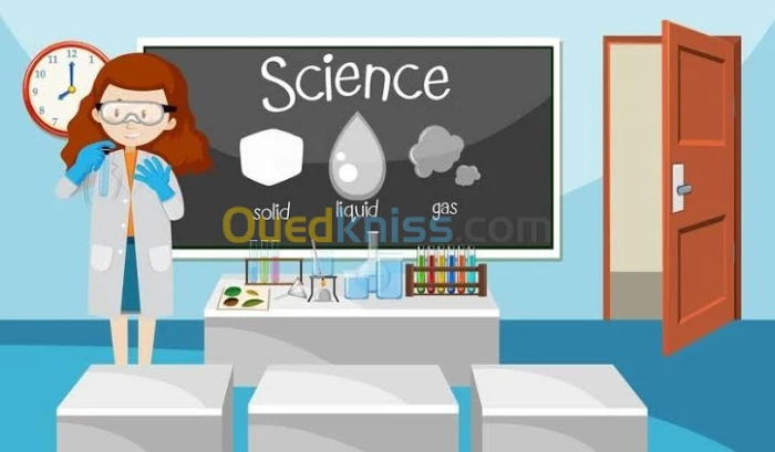Prof de science particuliers à domicile
