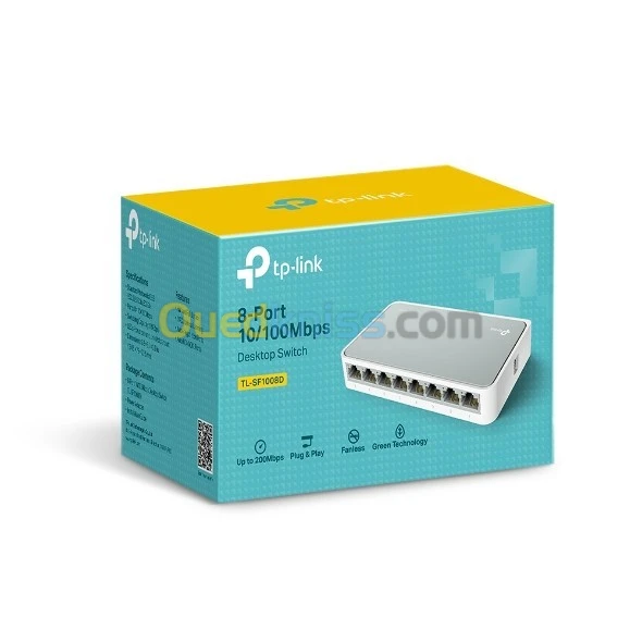 SWITCH TP-LINK TL-SF1008D 8 PORT 10/100M MINI DESKTOP