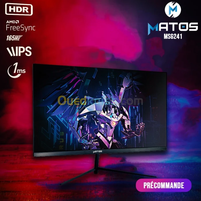 ECRAN MSG241 24" FULLHD 165Hz 1ms HDR