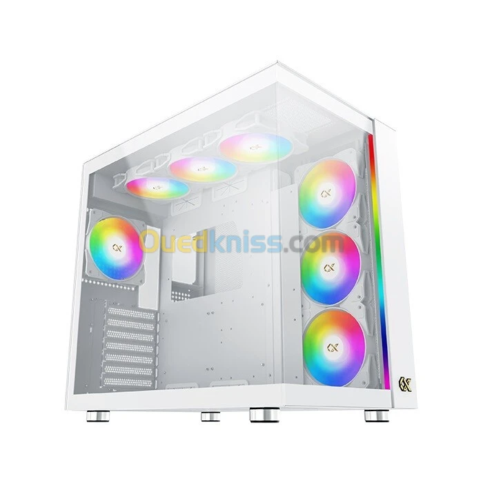 Boitier XIGMATEK Aqua Ultra Air Arctic 7 Fan ARGB + Télécommande